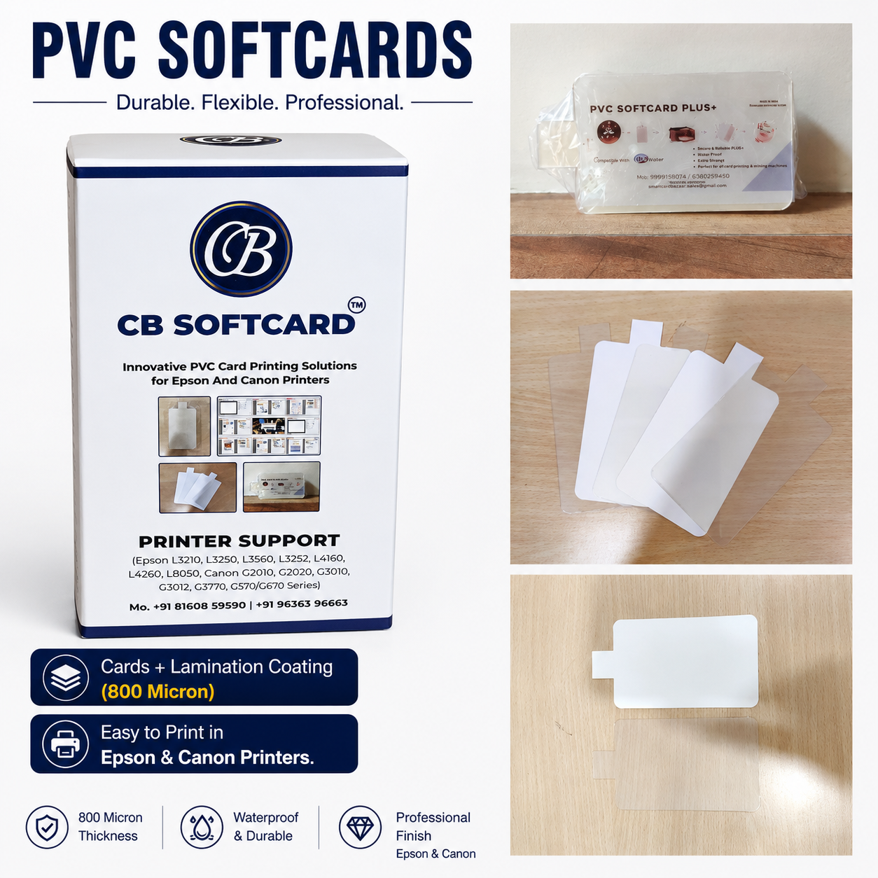 PVC Softcards Best Quality